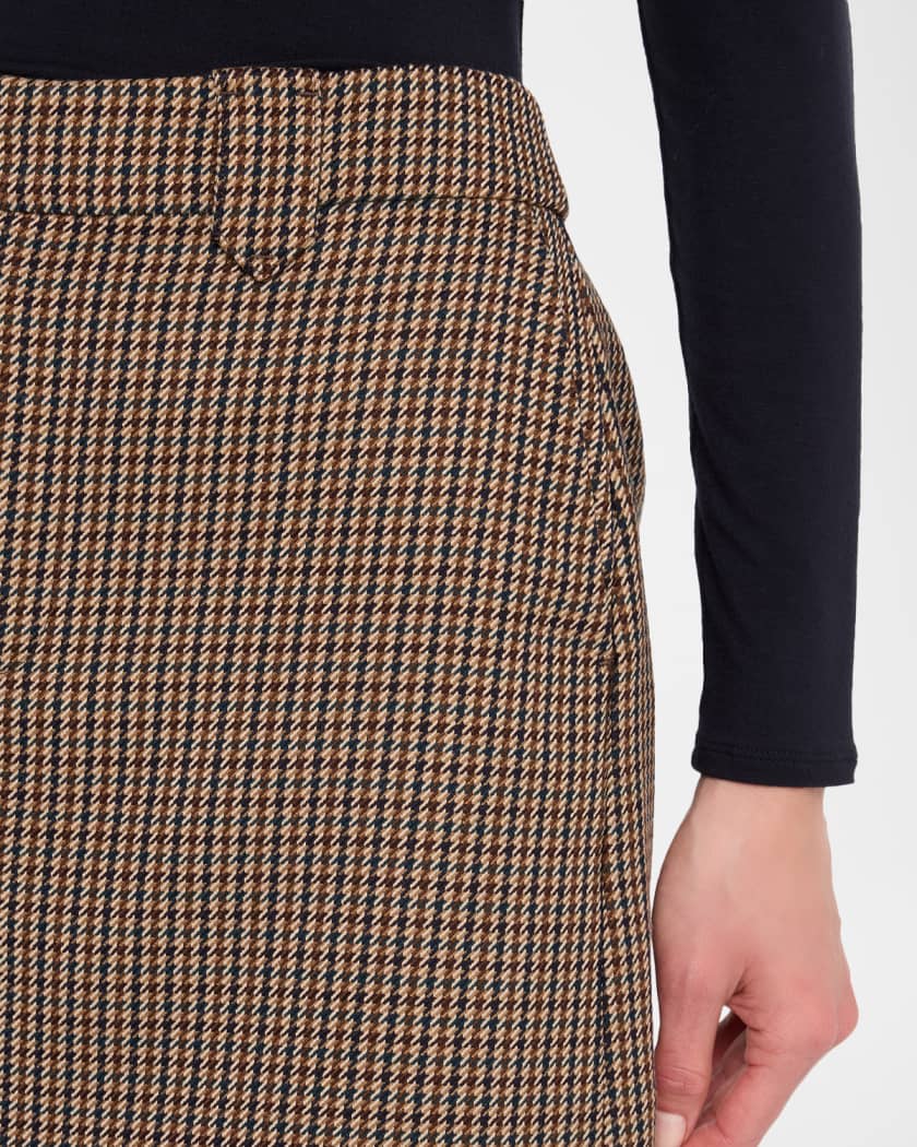 Bobbi Houndstooth Mini Skirt