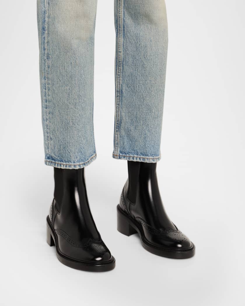 Vincent Leather Chelsea Boots