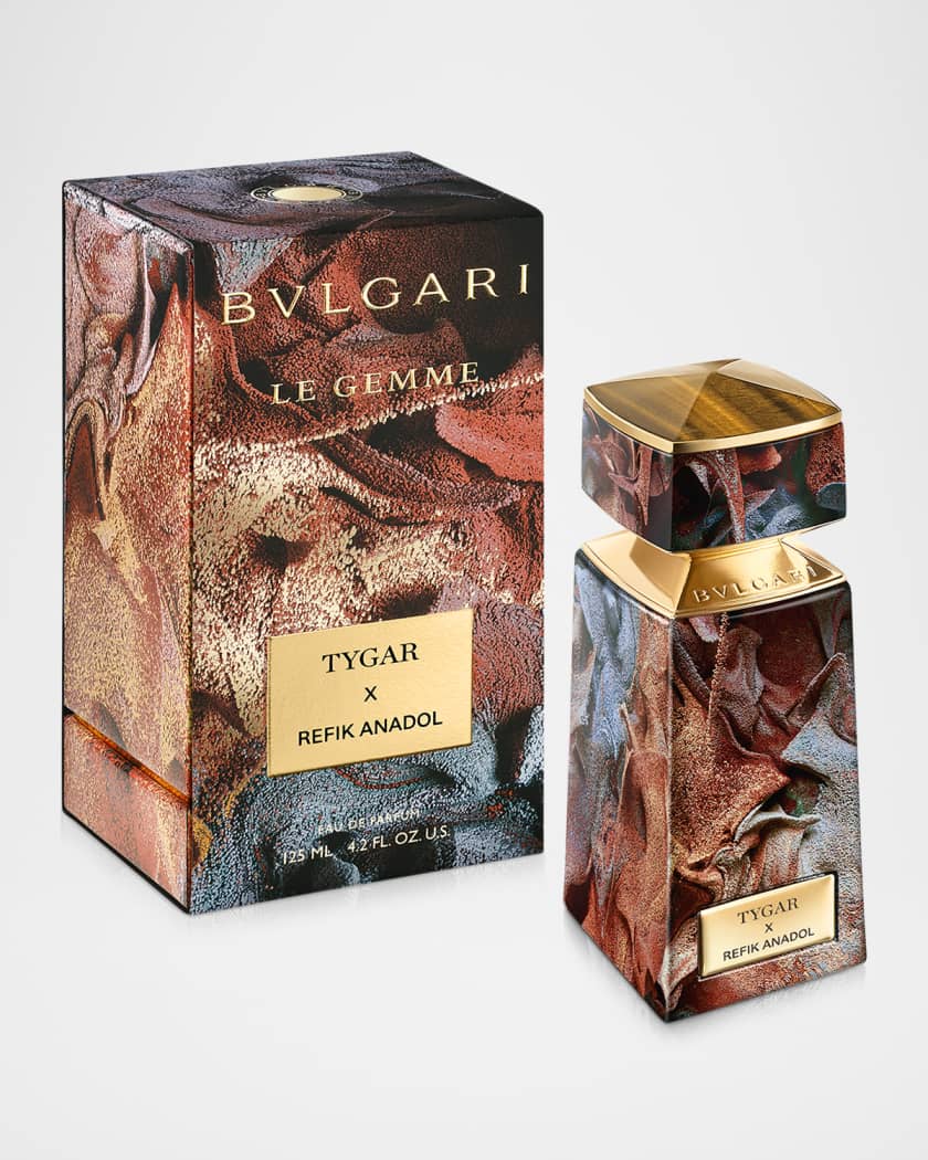 x Refik Anadol Limited Edition Le Gemme Tygar Eau de Parfum, 4.2 oz.