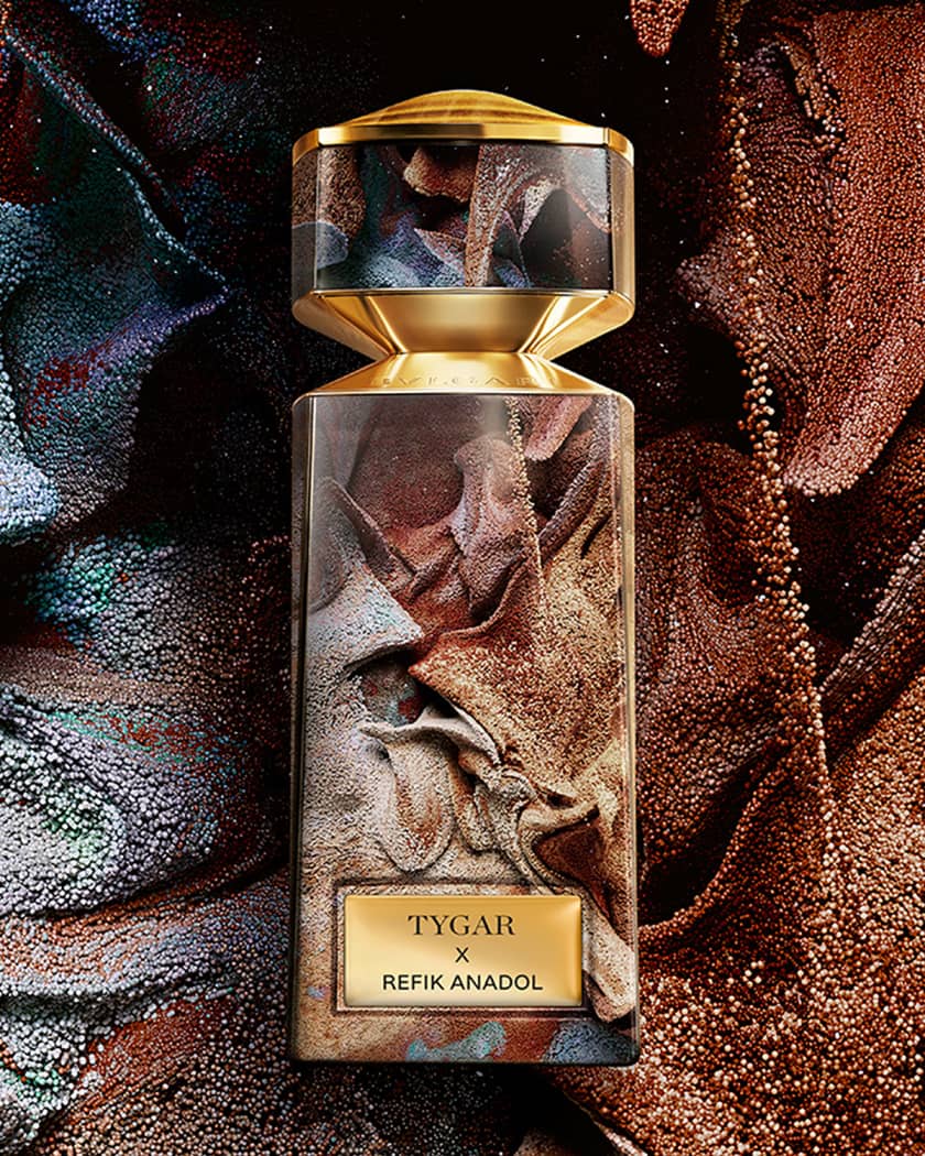 x Refik Anadol Limited Edition Le Gemme Tygar Eau de Parfum, 4.2 oz.