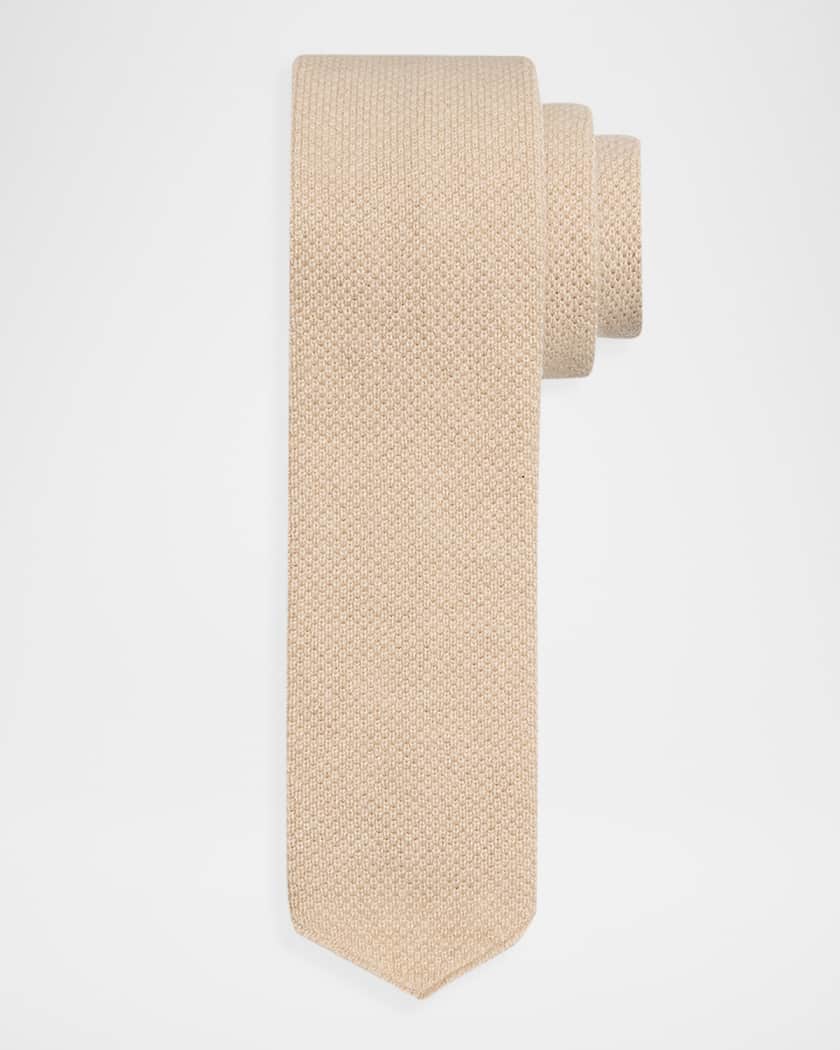 Loro Piana Men's Baby Cashmere Knit Tie | Neiman Marcus