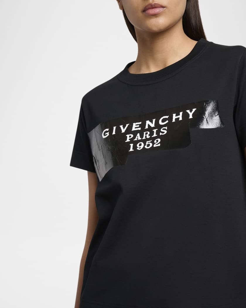 【GIVENCHY】LOGO T-SHIRT 0400020277693_BLACKKHAKI?wid=