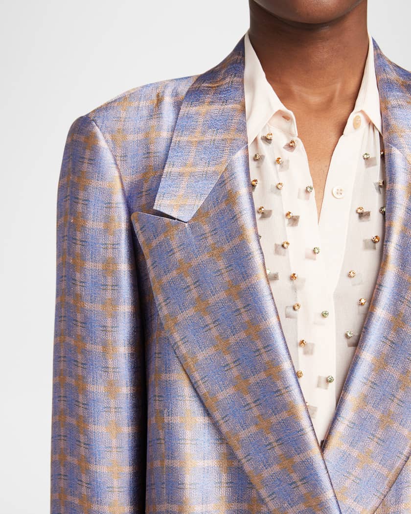 ジャケット・アウター 24ss dries van noten BishopDouble Blazer Dries Van Noten - Bishop Double Breasted Blazer | HBX