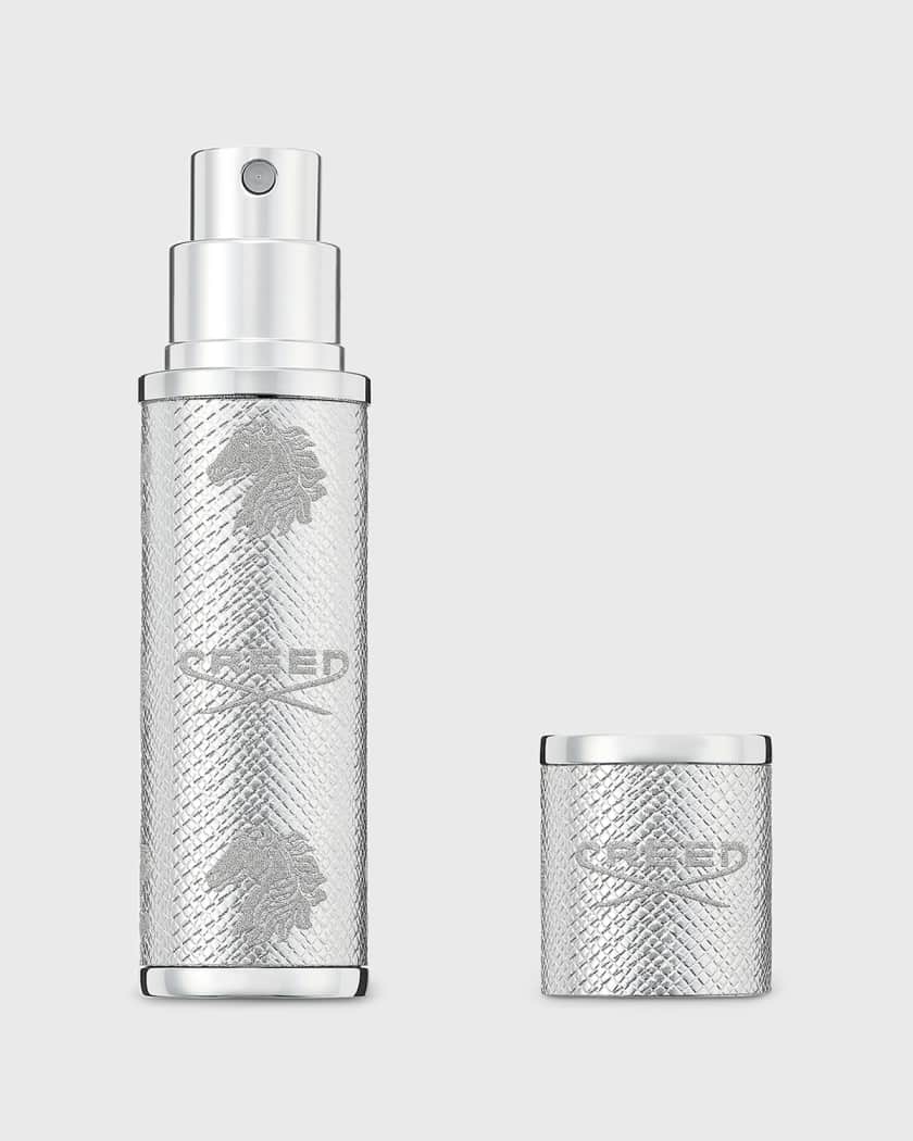Refillable Silver Travel Spray Atomizer, 0.16 oz.