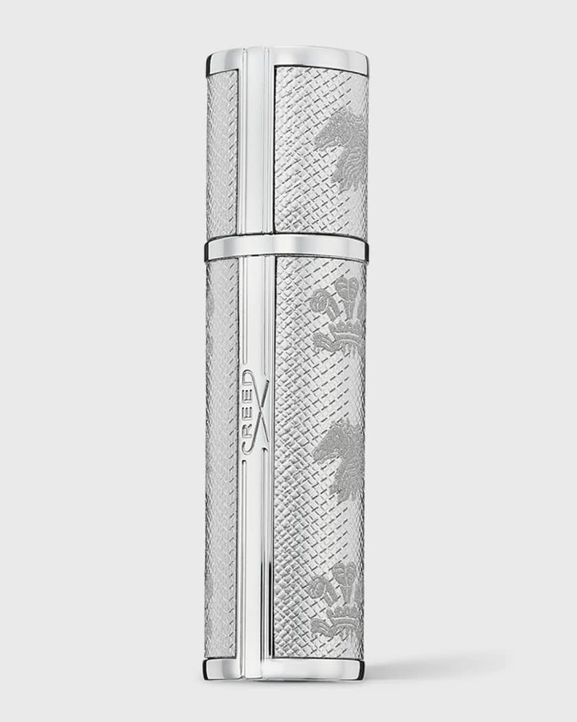 Refillable Silver Travel Spray Atomizer, 0.16 oz.