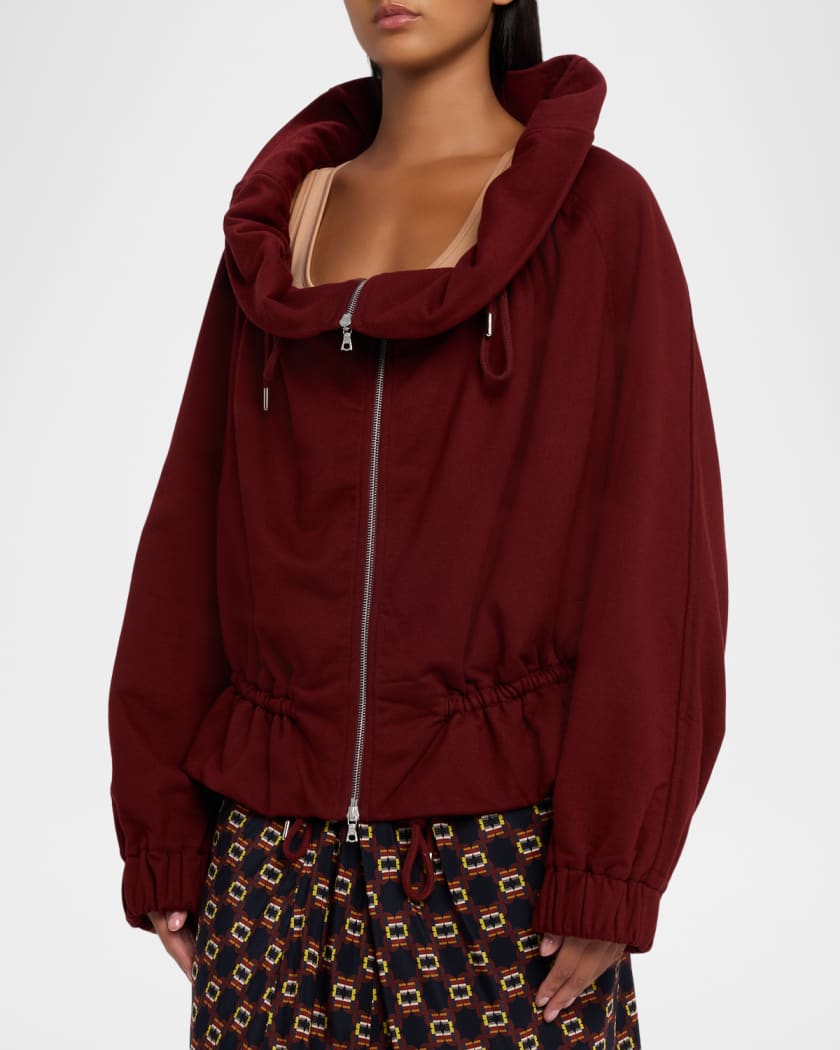 ZIP-UP JACQUARD JACKET Dries Van Noten風 ZIP-UP JACQUARD JACKET