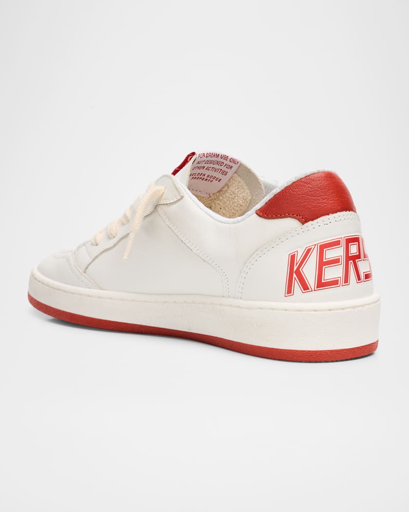 Kid's Ball Star Leather Sneakers, Toddler/Kid