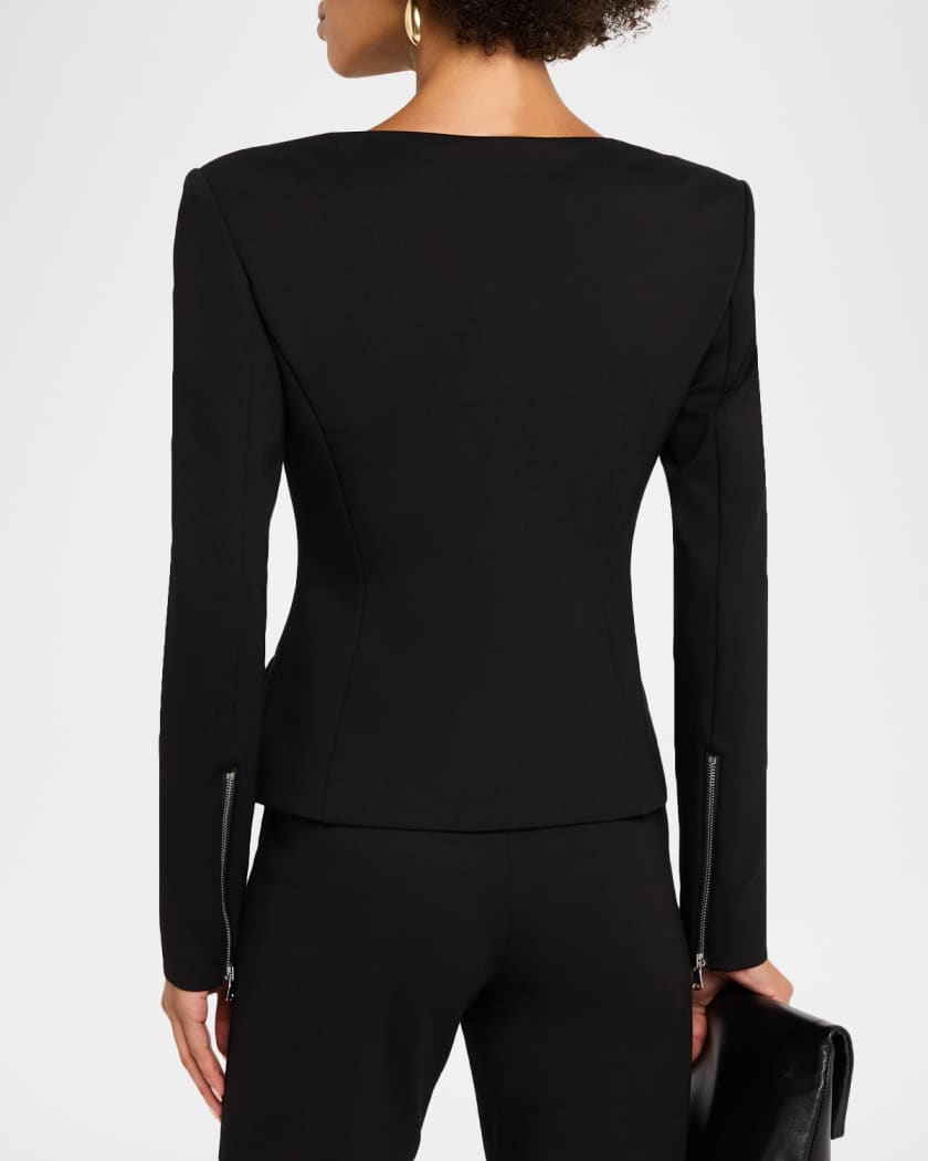 Koda Zip Long-Sleeve Top
