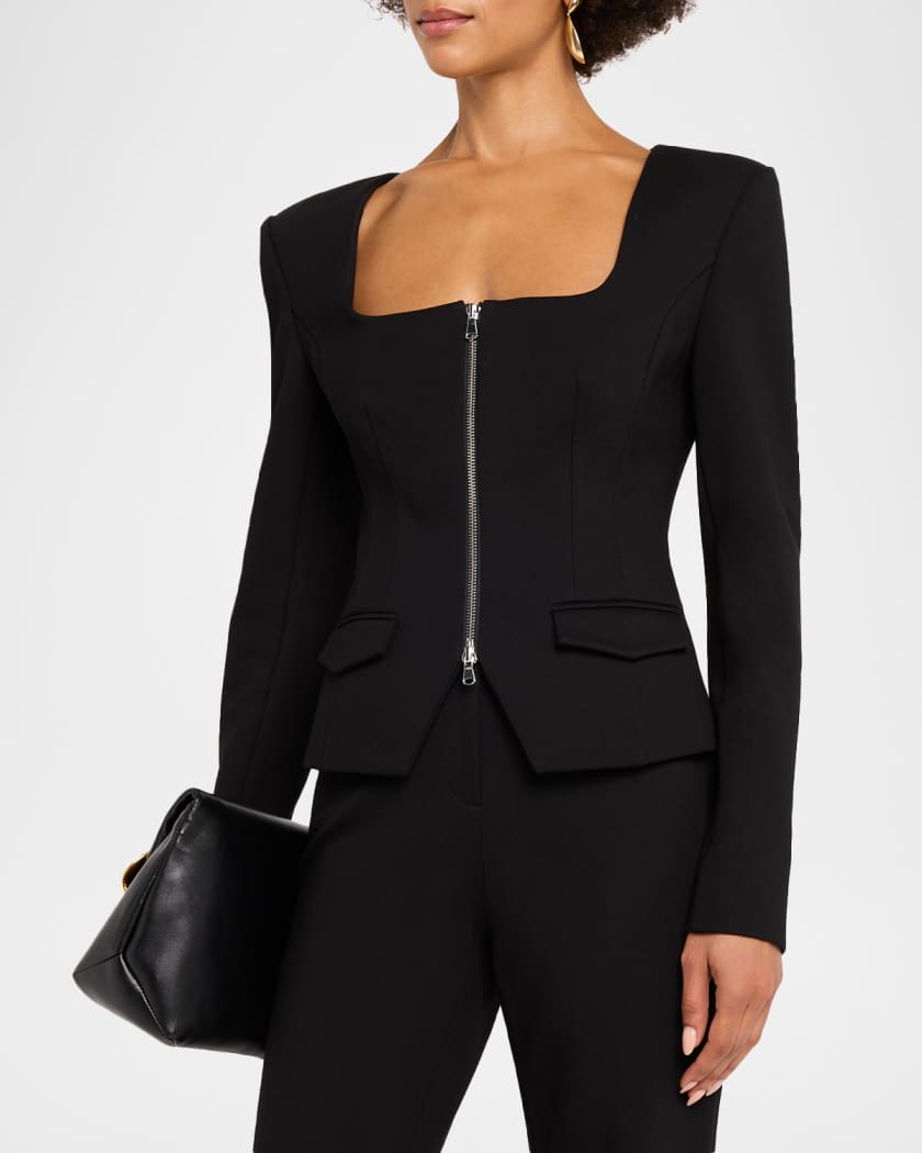 Koda Zip Long-Sleeve Top