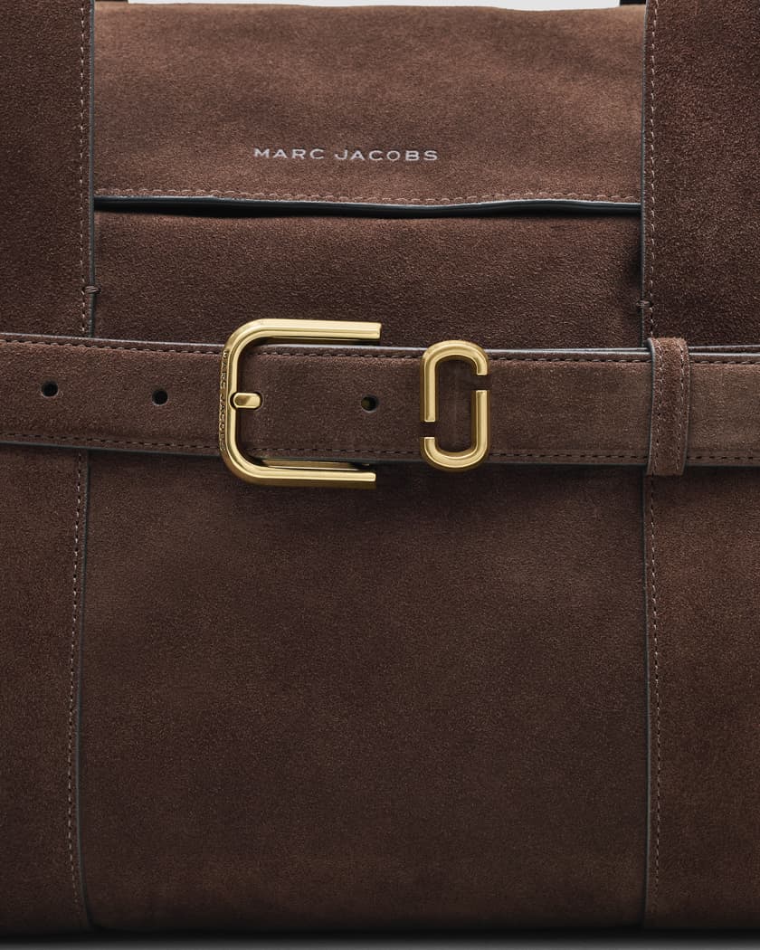 The Dakota Belted Suede Tote Bag
