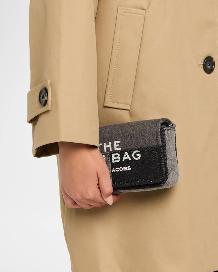 The Mini Patchwork Denim Crossbody Bag
