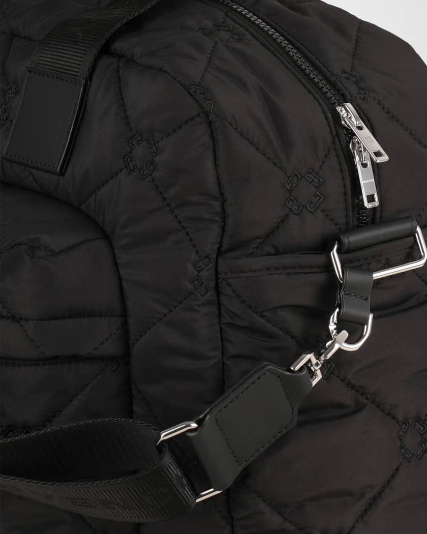 Embroidered 4G Logo Quilted Diaper Bag
