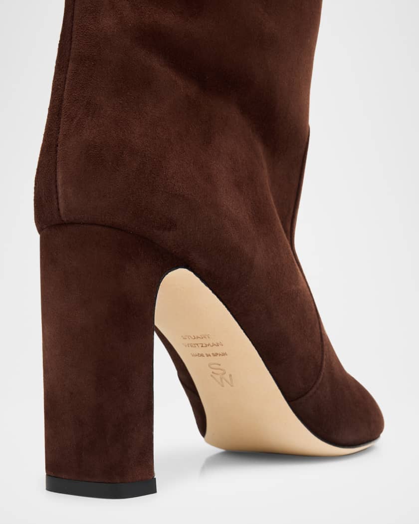 Babette Tubo Suede Over-The-Knee Boots