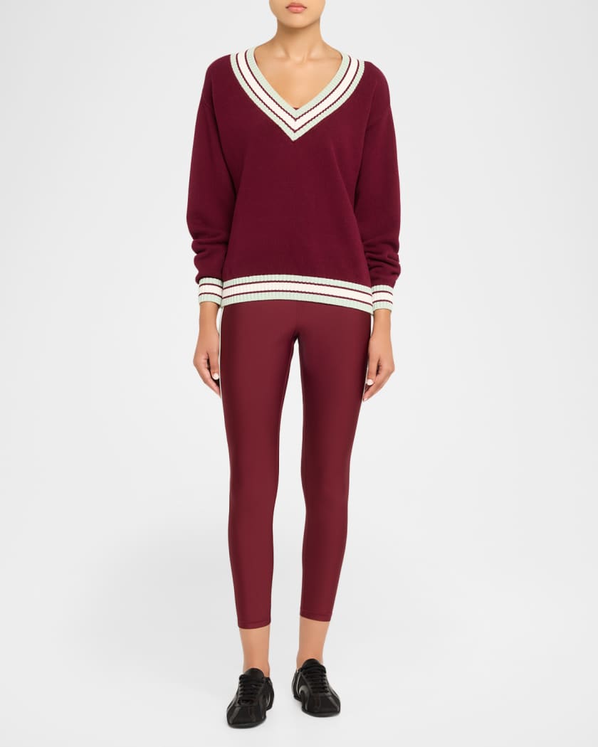 Josette V-Neck Knit Sweater