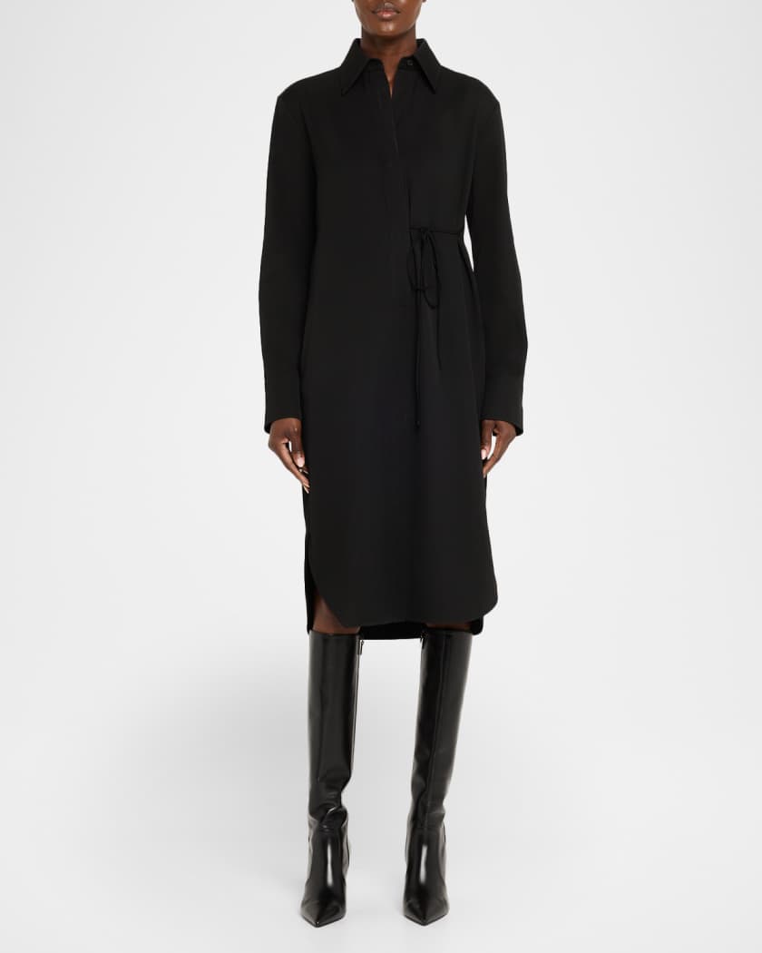 85mm Vinnie Leather Knee-High Boots