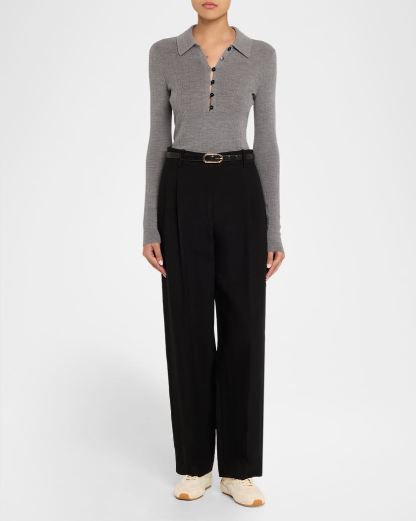 Field Leather and Suede Low-Top Sneakers