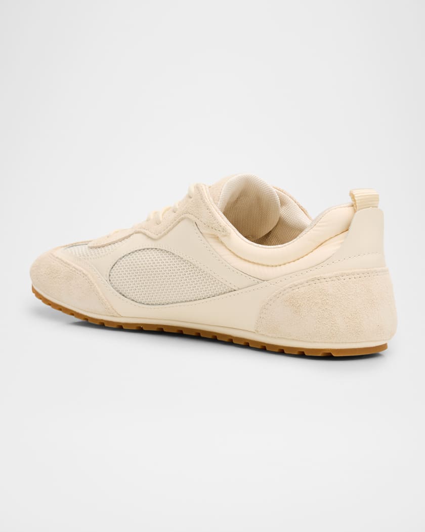 Field Leather and Suede Low-Top Sneakers