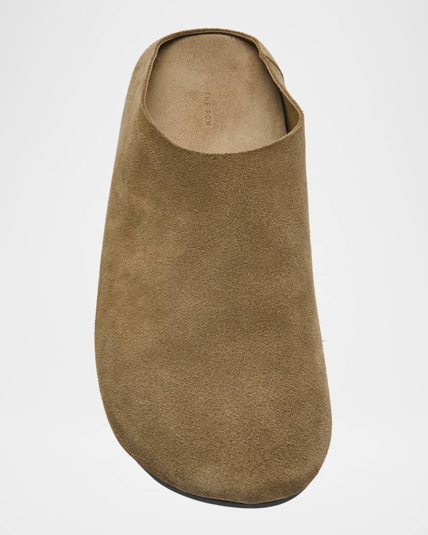 Hudson Suede Slide Mules