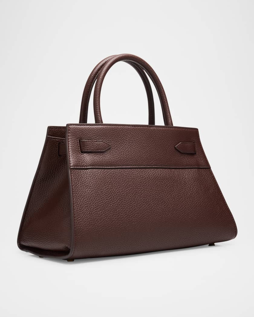Dash Belted Grain Leather Crossbody Bag