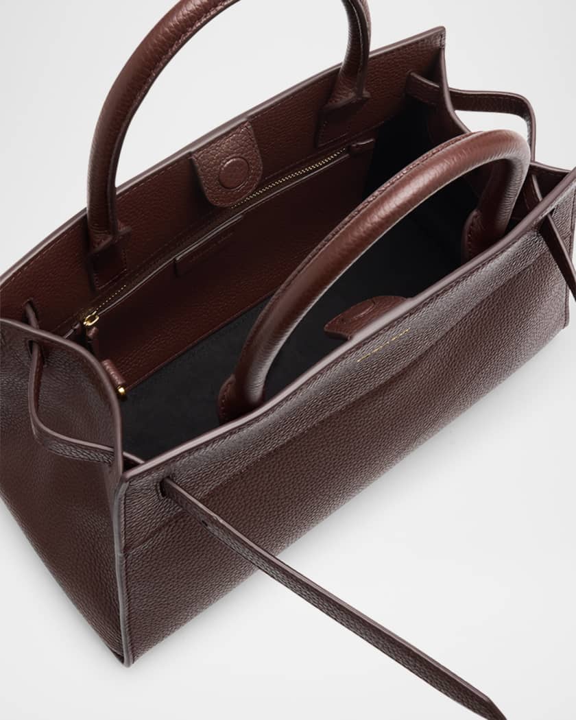 Dash Belted Grain Leather Crossbody Bag
