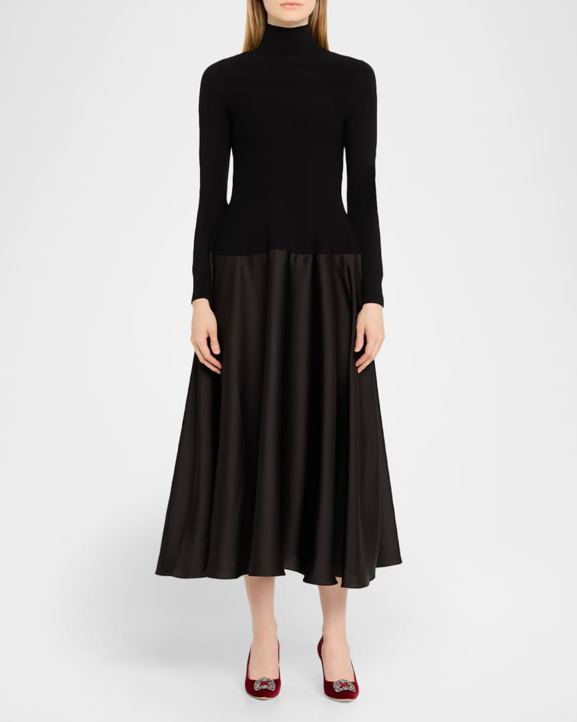 Hangisi Velvet Pumps with Crystal Buckle