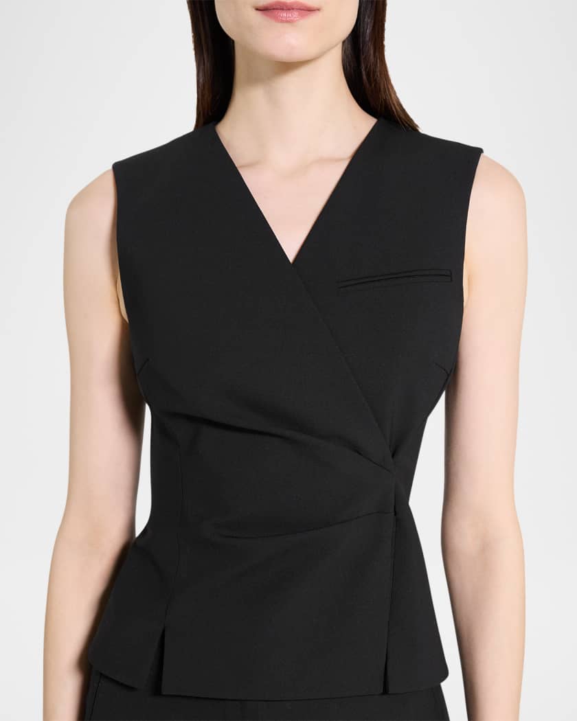 Shrunken Wrap Vest