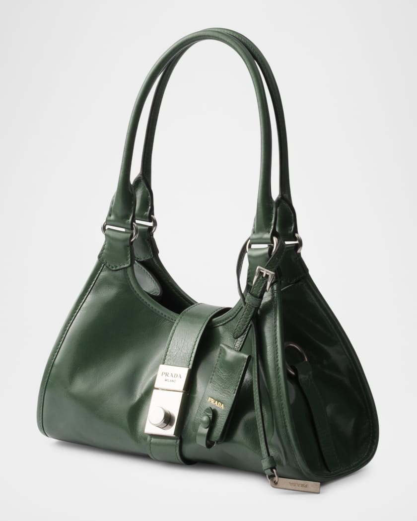 Small Leather Top Handle Bag