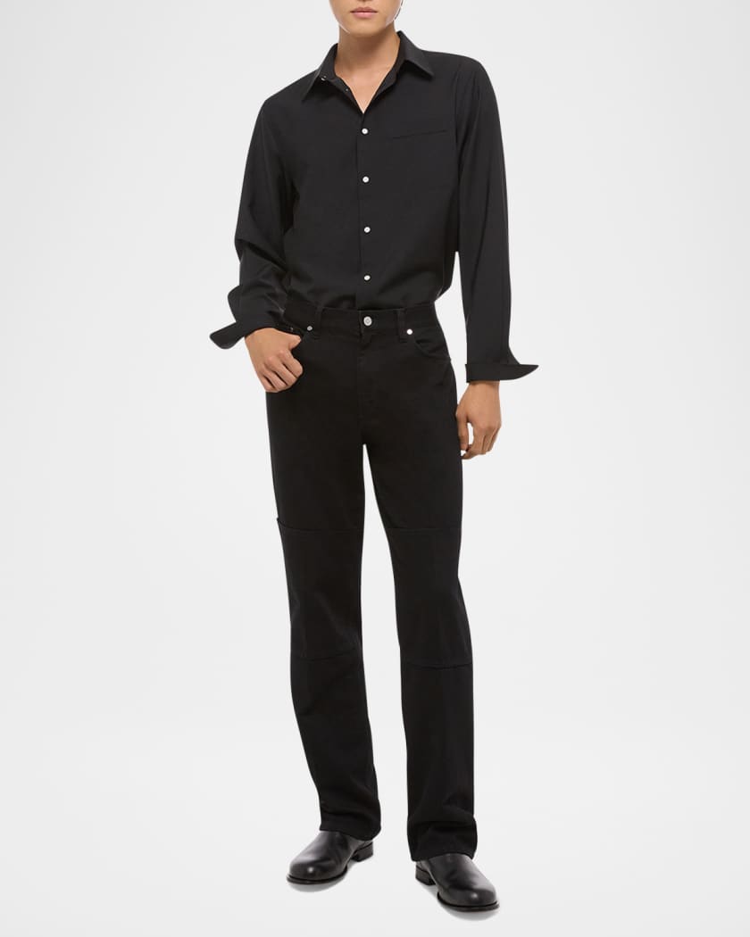 Helmut Lang Men's Back Zip Carpenter Pants | Neiman Marcus