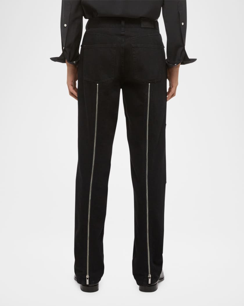 Helmut Lang Men's Back Zip Carpenter Pants | Neiman Marcus