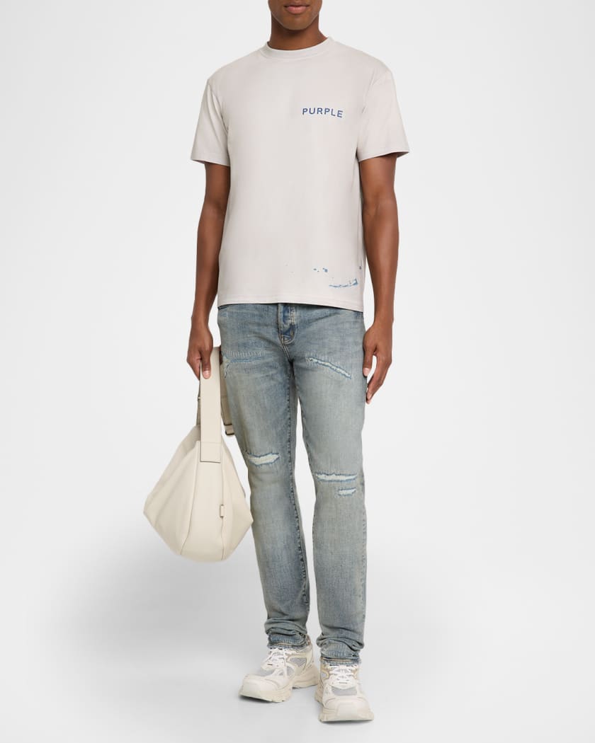 Men's Rip & Repair Skinny Jeans