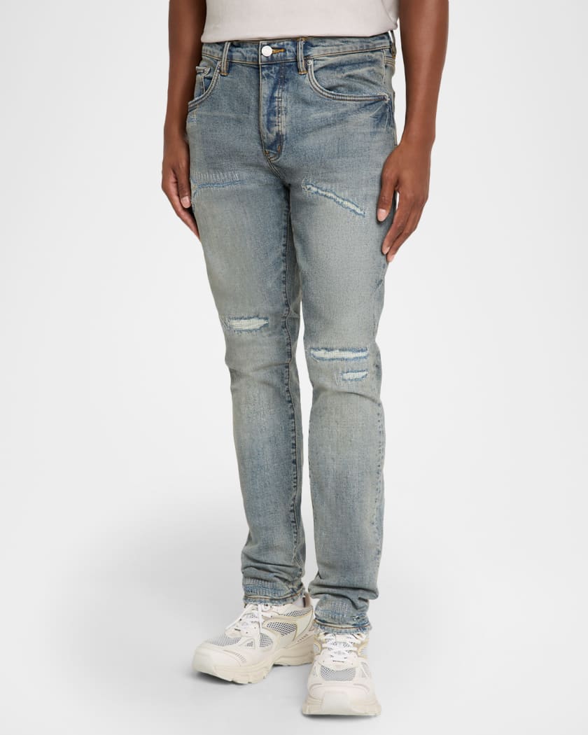 Men's Rip & Repair Skinny Jeans