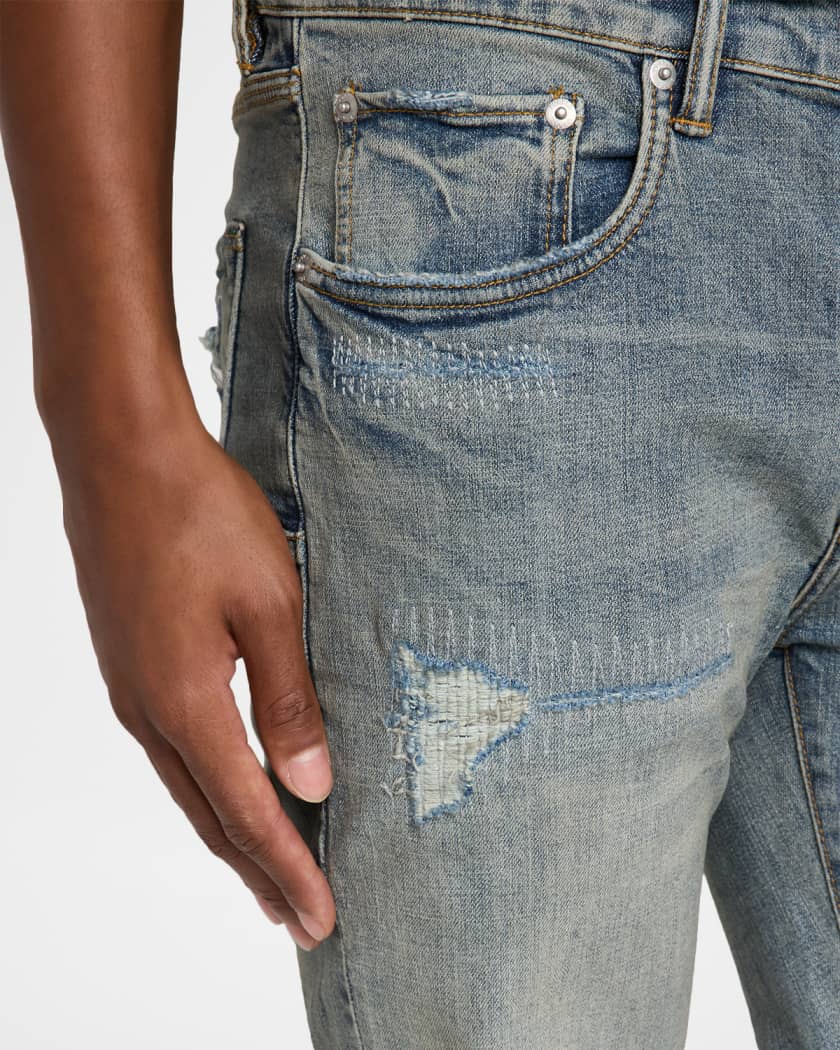 Men's Rip & Repair Skinny Jeans
