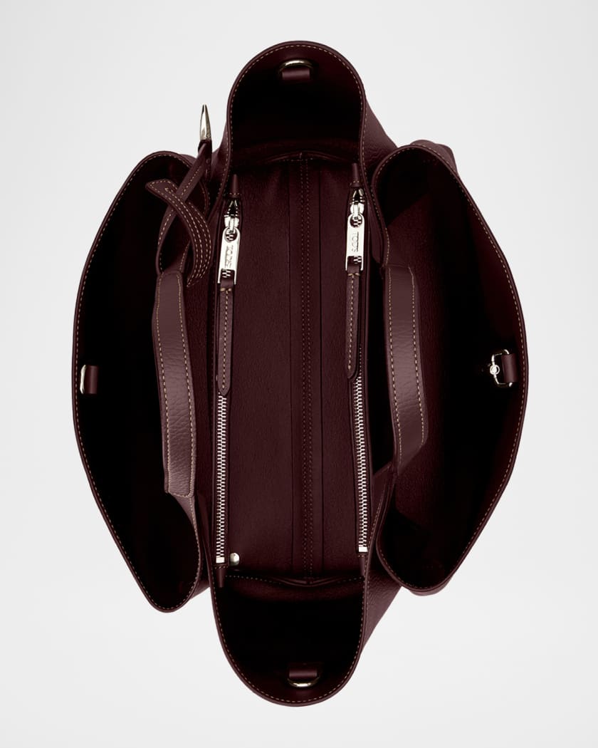 Tod's Mini Grain Leather Tote Bag | Neiman Marcus