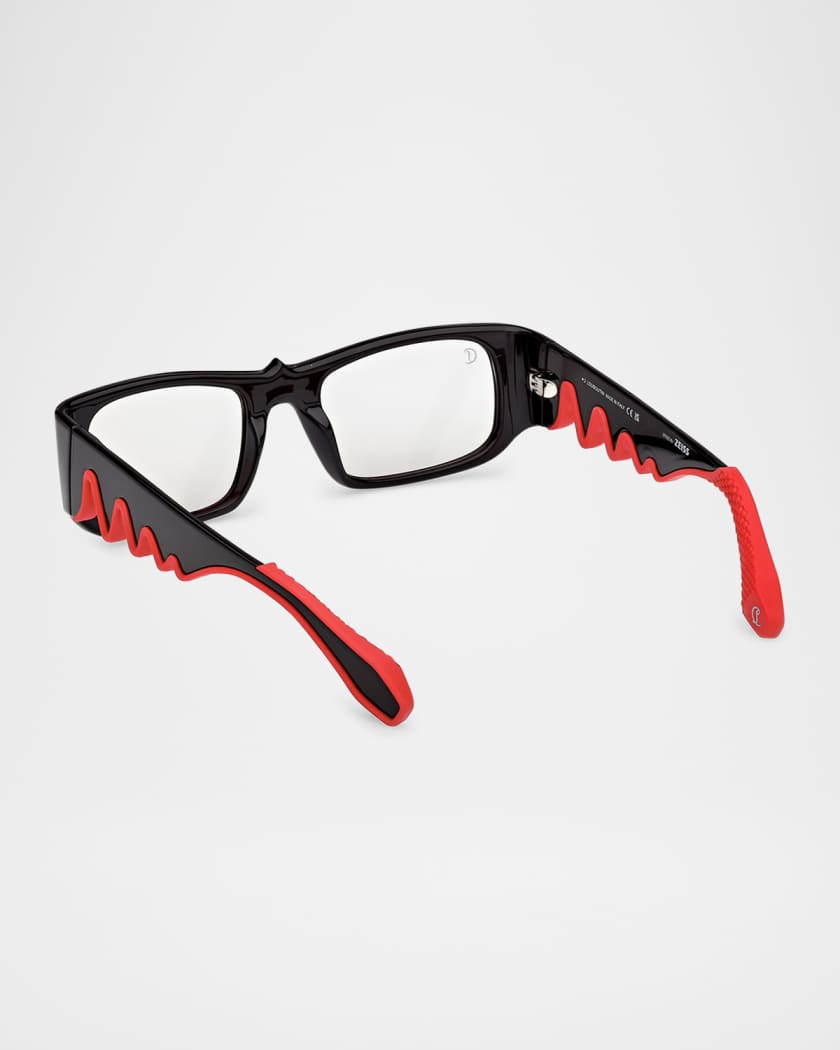 Men's LB0017M Acetate Rectangle Optical Glasses