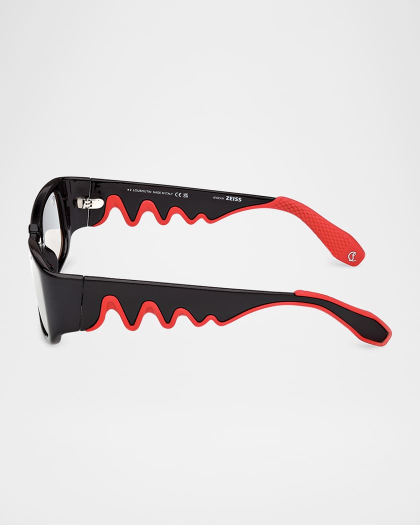 Men's LB0017M Acetate Rectangle Optical Glasses