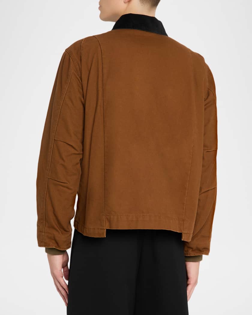 SACAI x CARHARTT WIP Men's Duck Canvas Jacket | Neiman Marcus