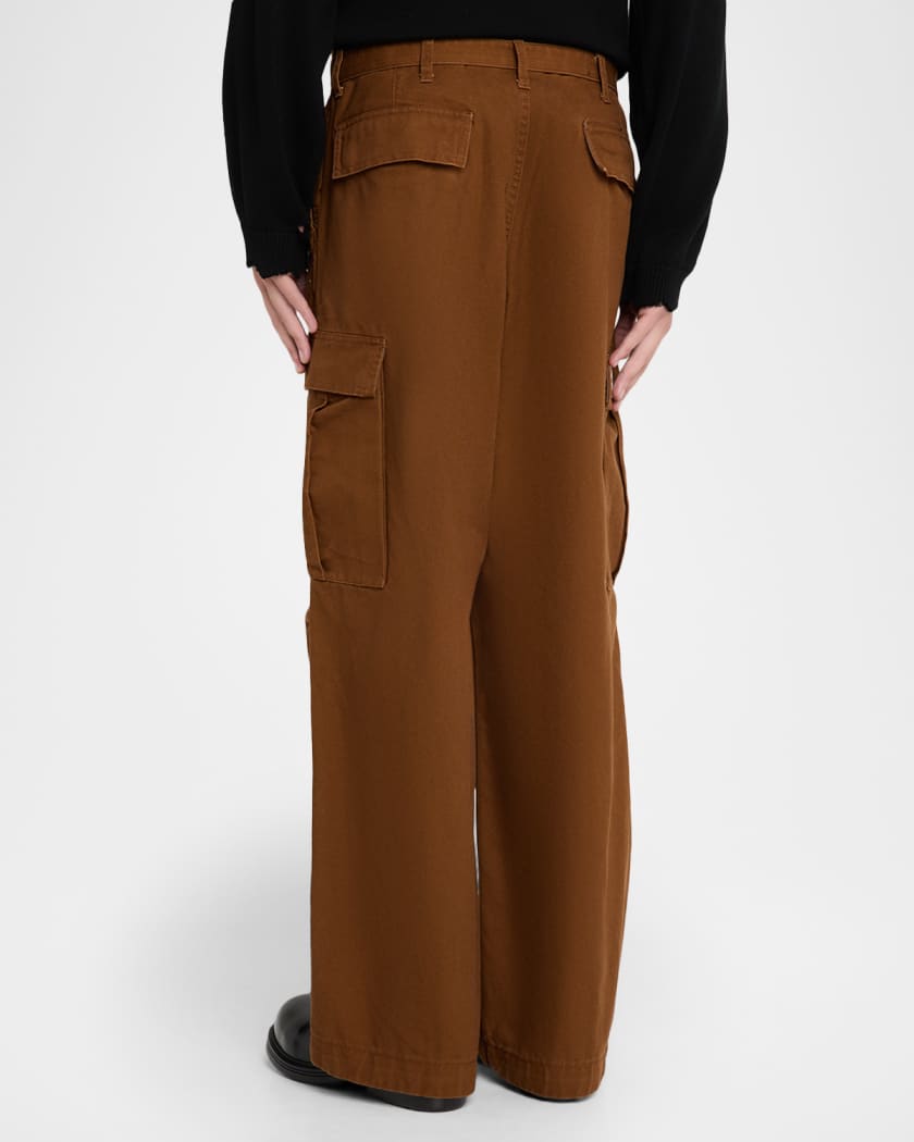SACAI x CARHARTT WIP Men's Duck Denim Cargo Pants | Neiman