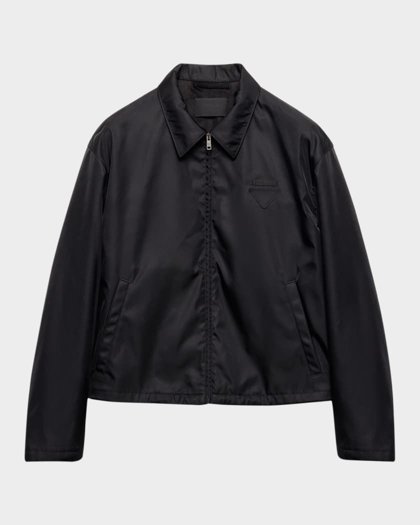 Prada Men's Re-Nylon Blouson Jacket | Neiman Marcus