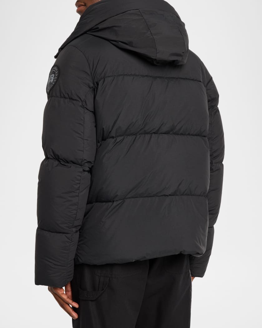 Men's Crofton Matte Nylon Hooded Puffer Jacket