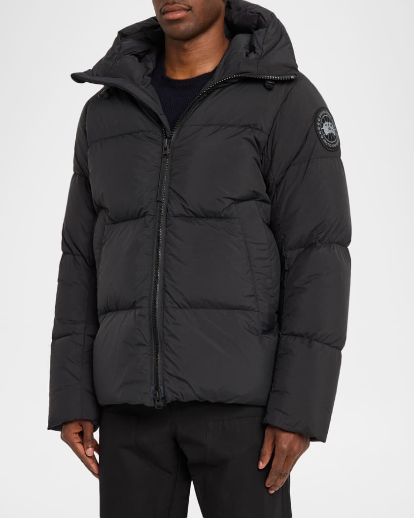 Men's Crofton Matte Nylon Hooded Puffer Jacket