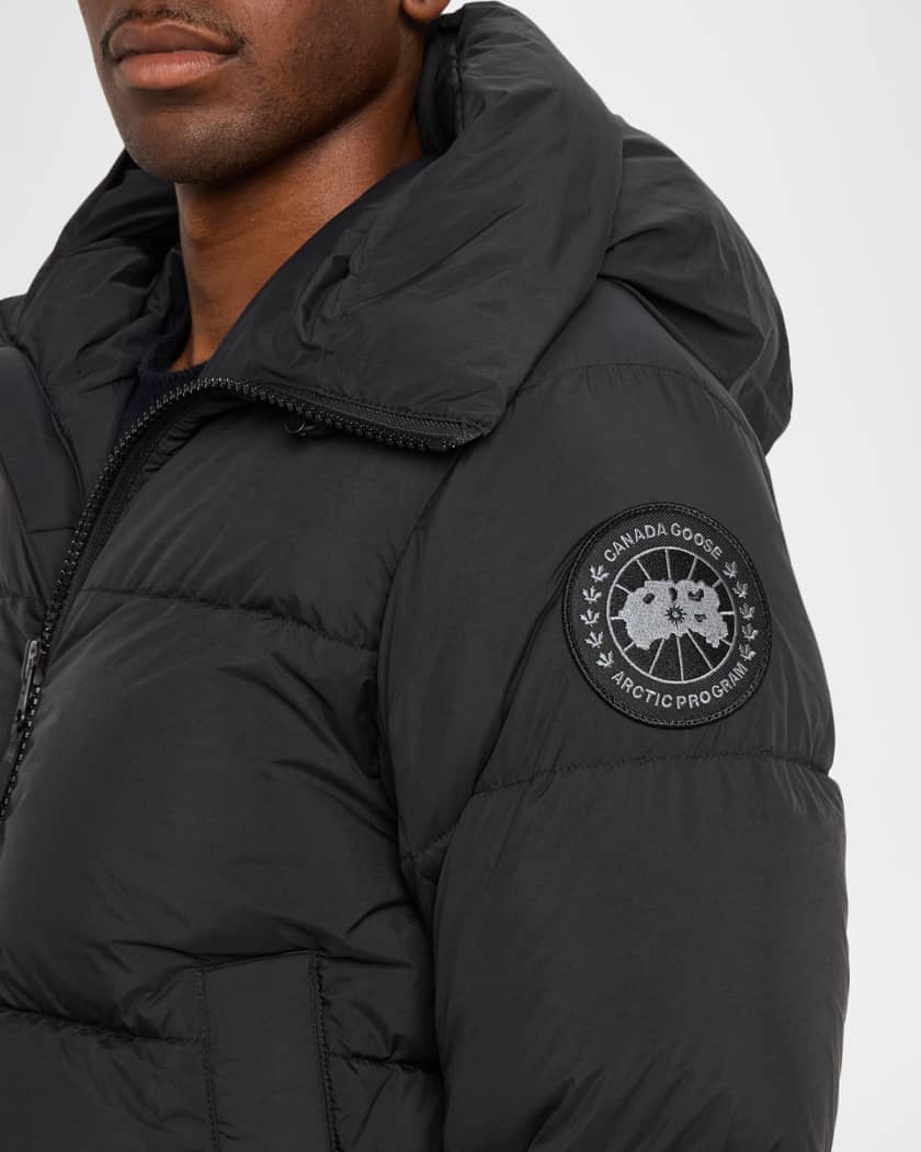 Men's Crofton Matte Nylon Hooded Puffer Jacket