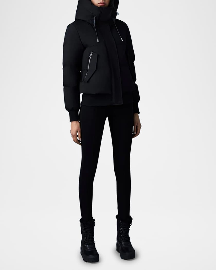 Mackage Nefi-NFZ Down Bomber Jacket with Detachable Hooded
