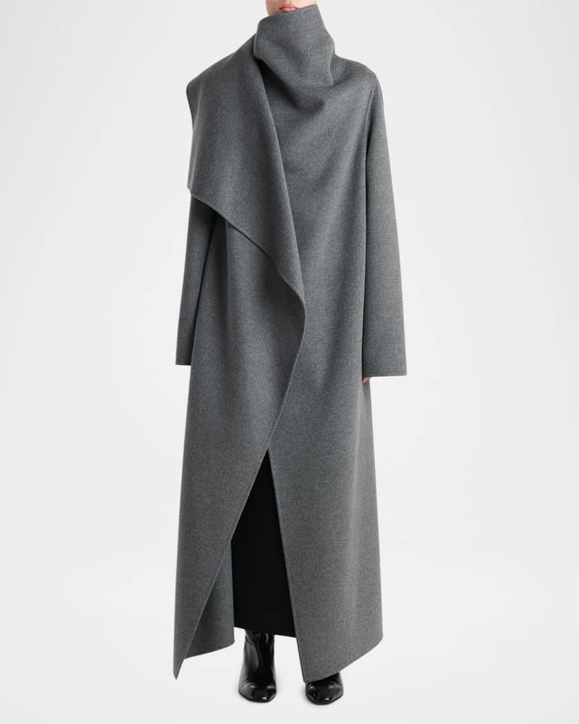 Levitt Cashmere Wrap Coat