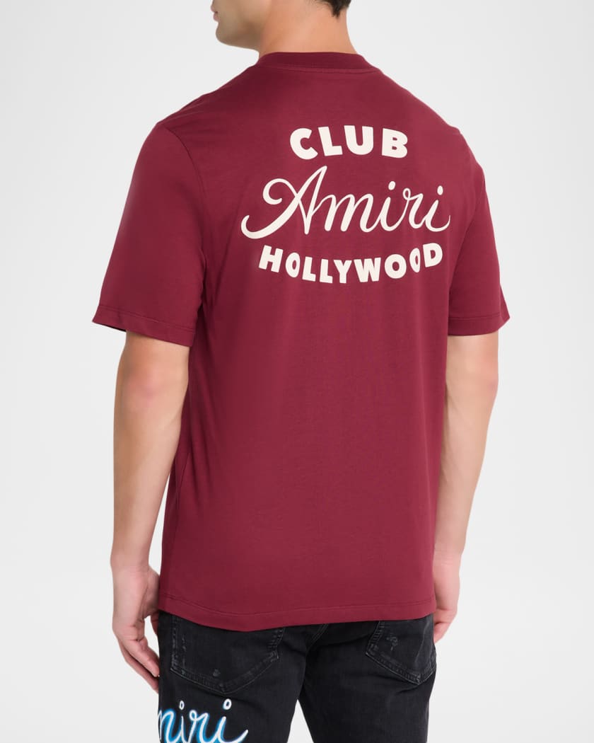 Amiri Men's Club Amiri Hollywood Cotton T-Shirt | Neiman Marcus