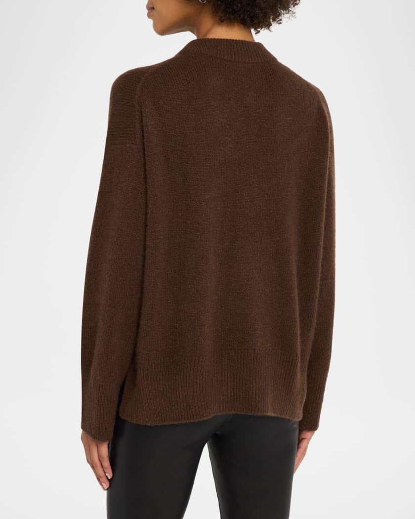 Miranda Cashmere-Silk Crewneck Sweater