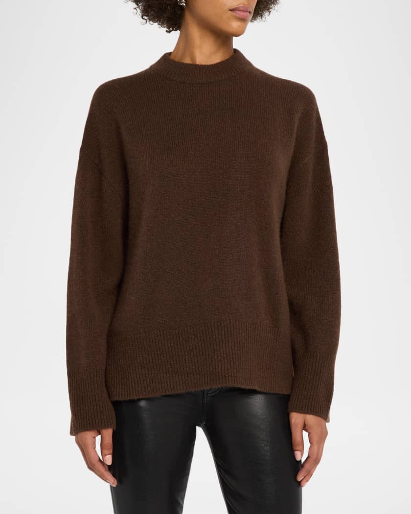 Miranda Cashmere-Silk Crewneck Sweater