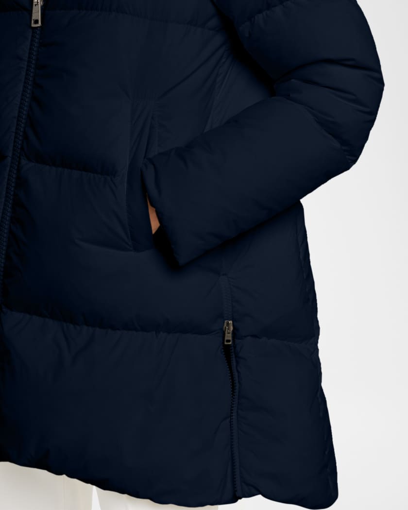 Mid-Length Down Puffer Jacket