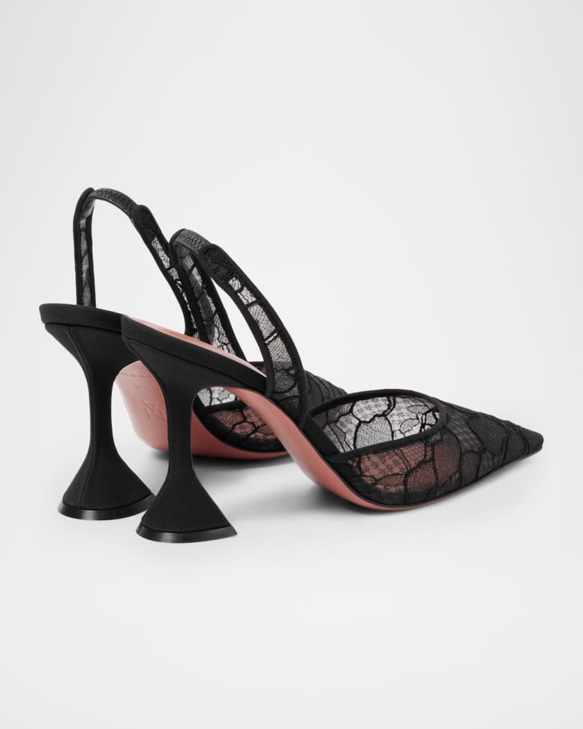 Holli Lace Slingback Pumps