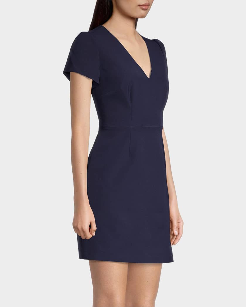 knee length dresses for ladies David Koma Crystal-Embellished Cady Mini Dress  Runway Catalog