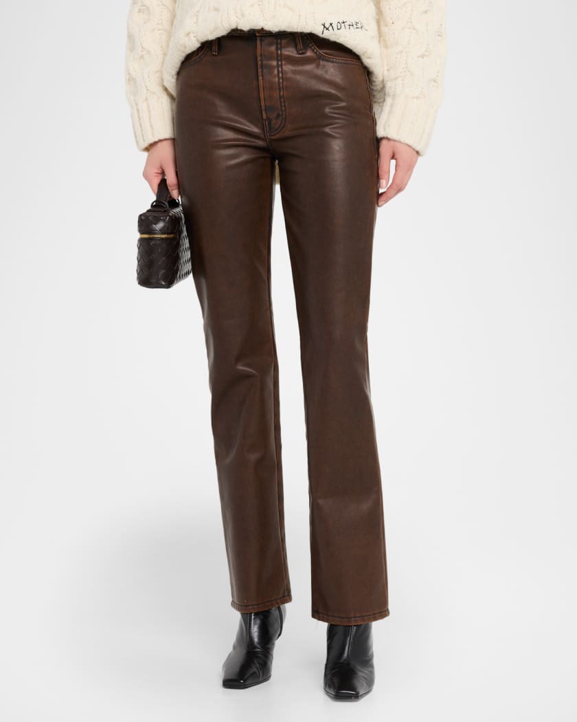 The Insider Sneak Coated Jeans